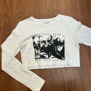 Brandy Melville cropped long sleeve